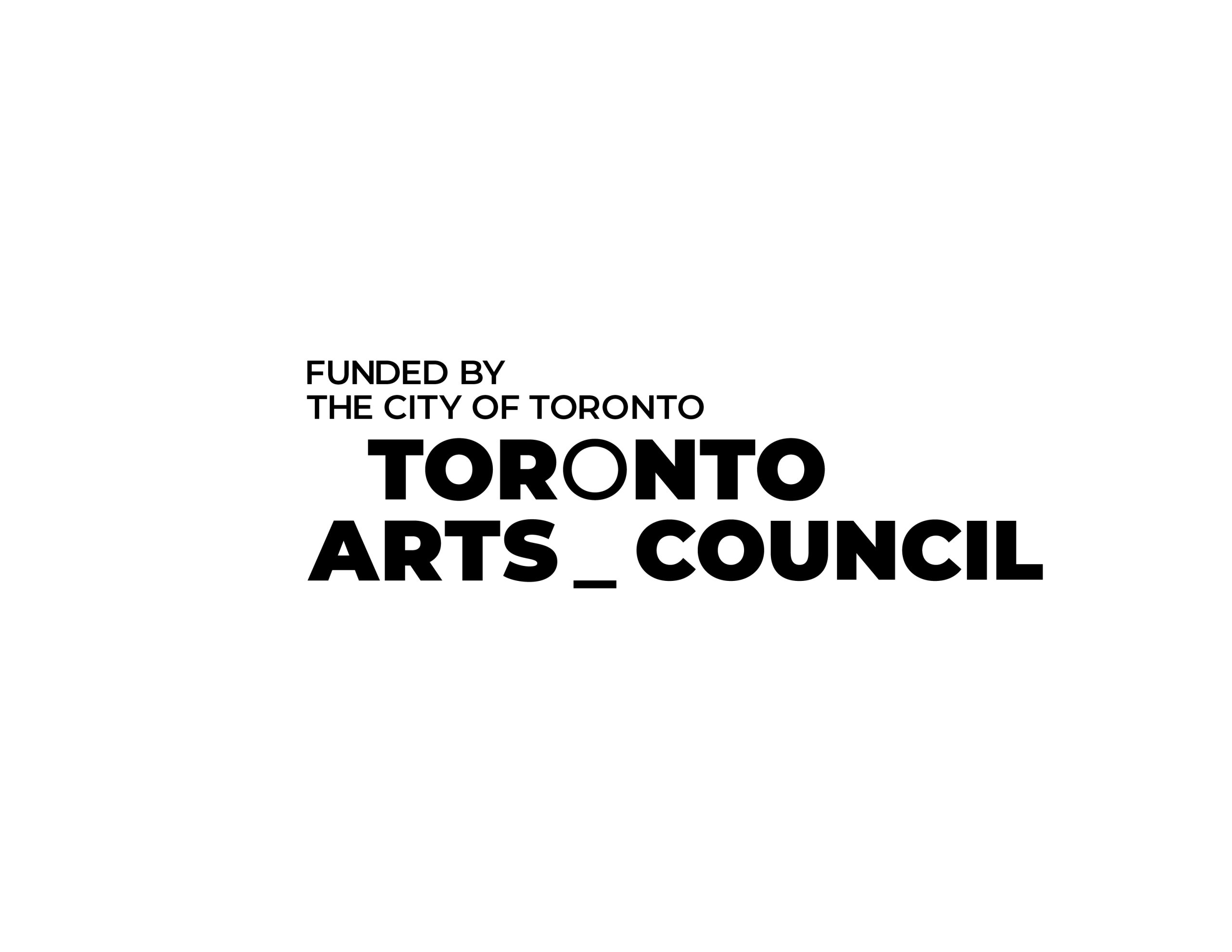 Toronto Arts Council logo